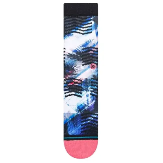STANCE x WADE Men's Palm Chevron Crew Casual Socks - L image {5}