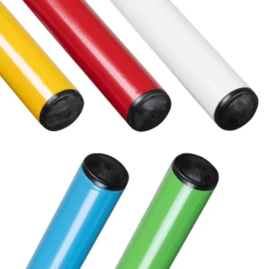 Flash Furniture Plastic Nesting Stack Stools, 17.5"Height (5 Pack) image {5}