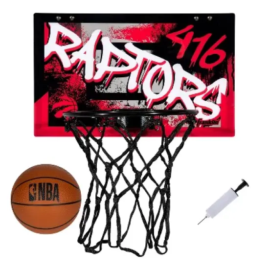 NBA Toronto Raptors Over The Door Mini Basketball Hoop image {6}