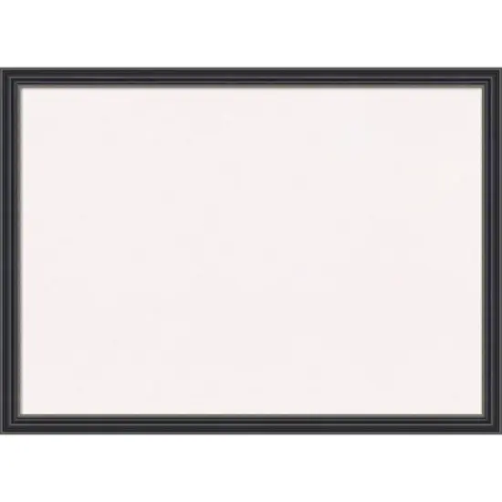 30"x22" Stylish Wood Frame Cork Board Black - Amanti Art image {12}