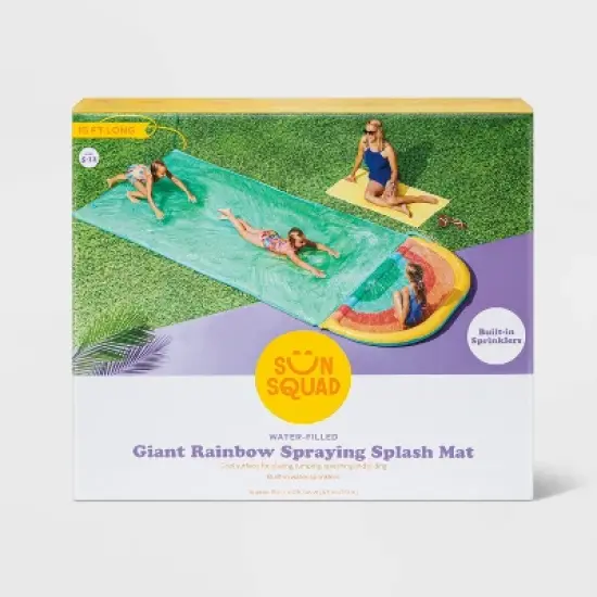 Rainbow Blob Splash Pad - Sun Squad&trade; image {2}