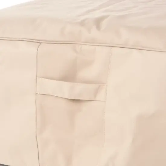 Salem Wicker Lounge with Cover - Gray/Beige - Christopher Knight Home: Weather-Resistant Iron Frame Patio Furniture image {3}