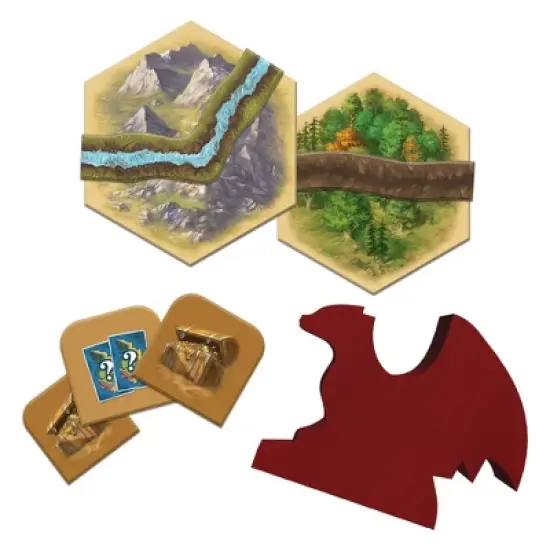 Catan Seafarers + C&K Scenario Treasures, Dragons & Adventurers Game Expansion image {4}