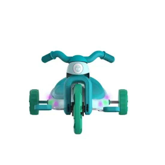 GOTRAX Light up 12" Kids' Standard Trikes - Teal Blue: Plastic Frame, 50lb Capacity image {1}