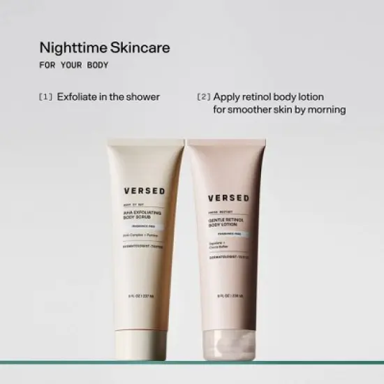 Versed Press Restart Retinol Body Lotion - 8 fl oz image {5}