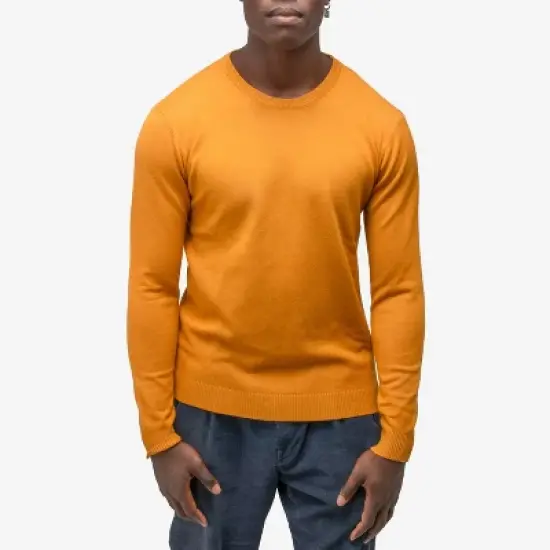 X RAY Men's Crew Neck Sweater Slim Fit Midweight Knit Pullover for Casual Dressy Wear (Big & Tall Available) image {34}