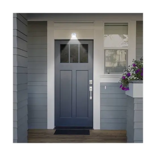 Energizer LED Motion Outdoor Wall Light White image {3}