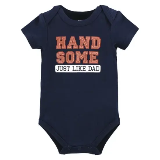 Hudson Baby Infant Boys Cotton Bodysuit and Pant Set, Mamas Boy image {3}