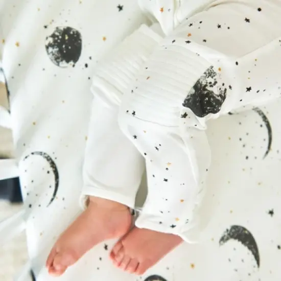 Goumikids Viscose made from bamboo + Organic Cotton Sleep and Play Zippered Jumpsuit image {3}