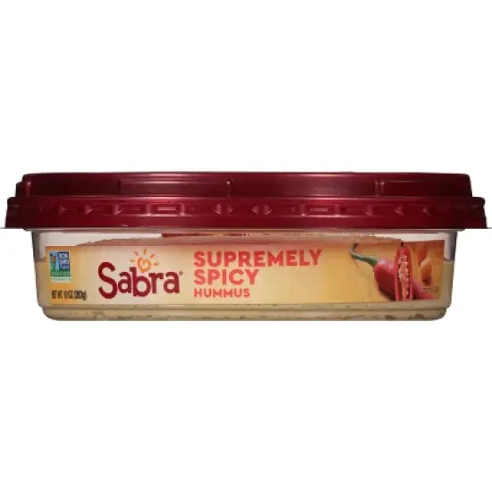 Sabra Spicy Hummus - 10oz image {4}