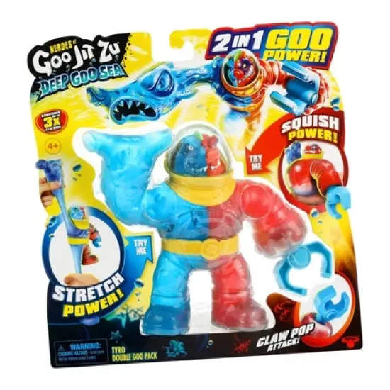 Heroes of Goo Jit Zu Deep Goo Sea Tyro Double Goo Pack image {7}