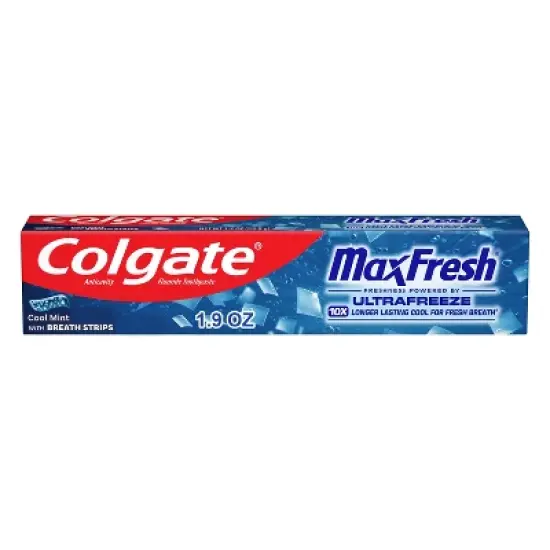 Colgate MaxFresh Travel Toothpaste - Cool Mint - 1.9oz image {14}