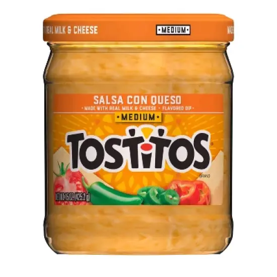 Tostitos Salsa Con Queso Medium Dip - 15oz image {7}