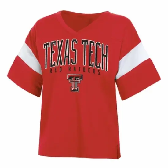 NCAA Texas Tech Red Raiders Women's Jersey T-Shirt image {3}