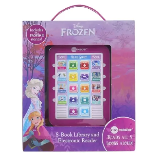 Pi Kids Frozen and Frozen II Electronic Me Reader and 8-Book Library Boxed Set image {1}