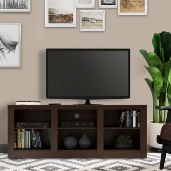 TV Stand for TVs up to 59" Brown - The Urban Port image {4}