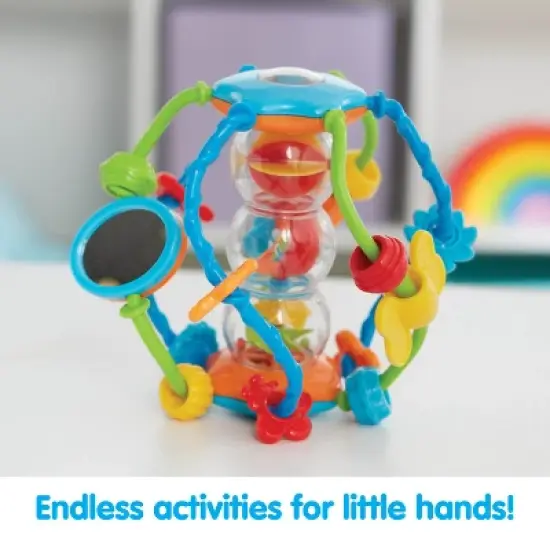 Kidoozie Little Hands Activity Ball, Perfect for Teething, Develops Hand-Eye Coordination, Emits Soothing Sounds, For Children 6-24months image {3}
