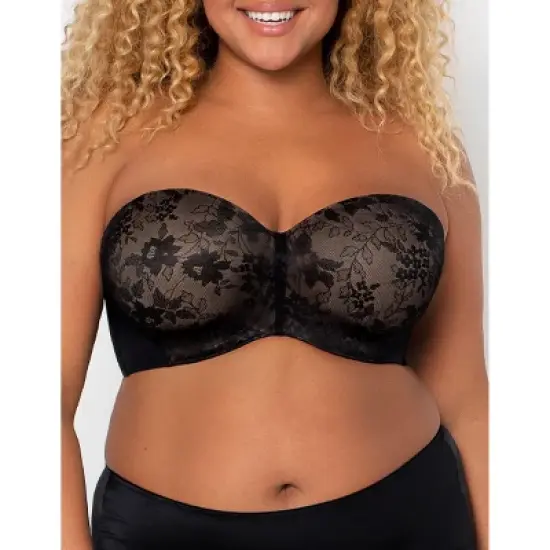 Curvy Couture Strapless Sensation Multi-way Push Up Bra image {4}