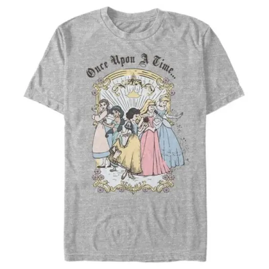 Men's Disney Princesses Classic Once Upon a Time T-Shirt image {3}