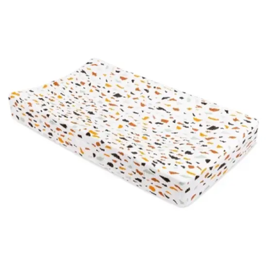 Babyletto Terrazzo Quilted Muslin Changing Pad Cover image {2}