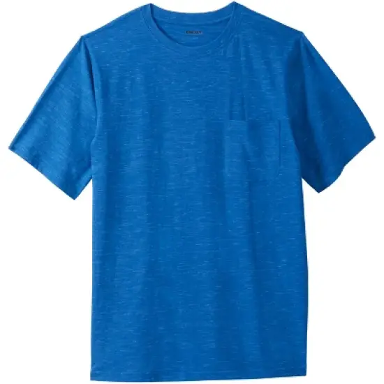 KingSize Men's Big & Tall Shrink-Less&trade; Lightweight Pocket Crewneck T-Shirt image {18}