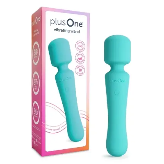 plusOne Rechargeable and Waterproof Wand Vibrator image {10}