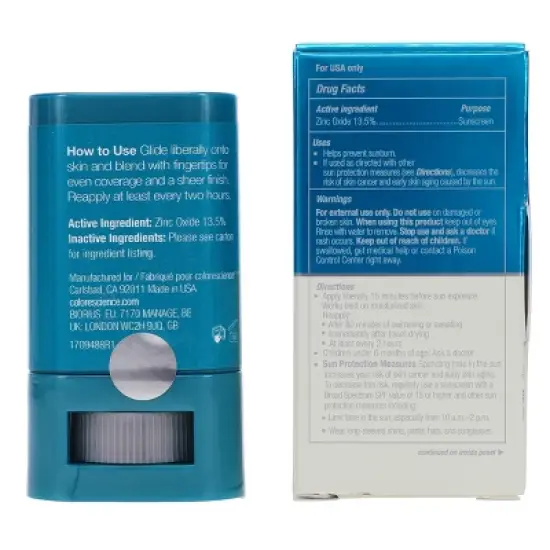 Colorescience Sunforgettable Total Protection Sport Stick SPF 50 0.63 oz image {7}