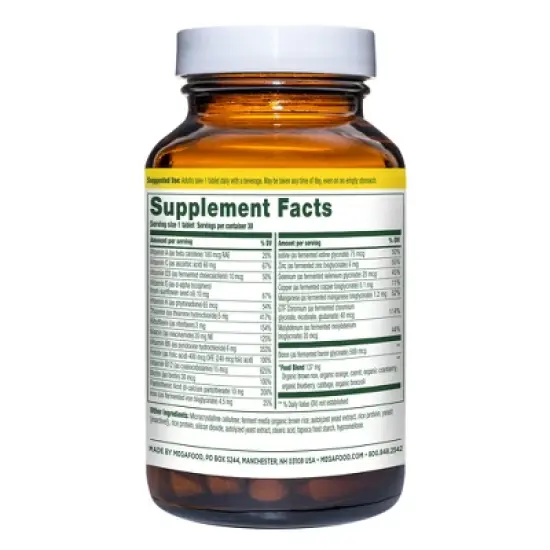 MegaFood for Women and Men Immune Support One Daily Multivitamin - 30ct image {1}