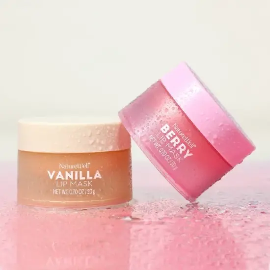 NatureWell Hydrating Lip Mask - Vanilla - 0.7oz image {3}