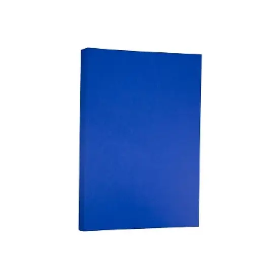 JAM Paper Ledger 65lb Colored Cardstock Tabloid Size 11x17 Blue Recycled 16728477 image {1}