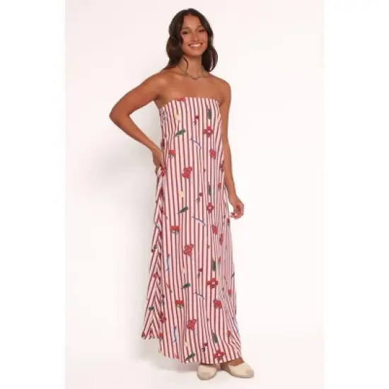 Soph Strapless Maxi Dress image {4}