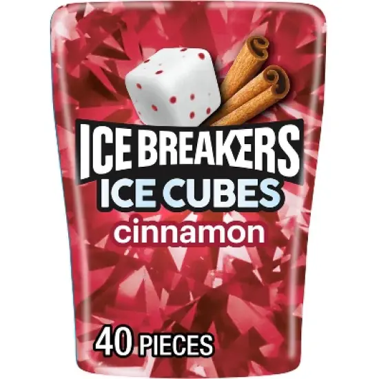 Ice Breakers Ice Cubes Cinnamon Sugar Free Chewing Gum - 3.24oz image {7}