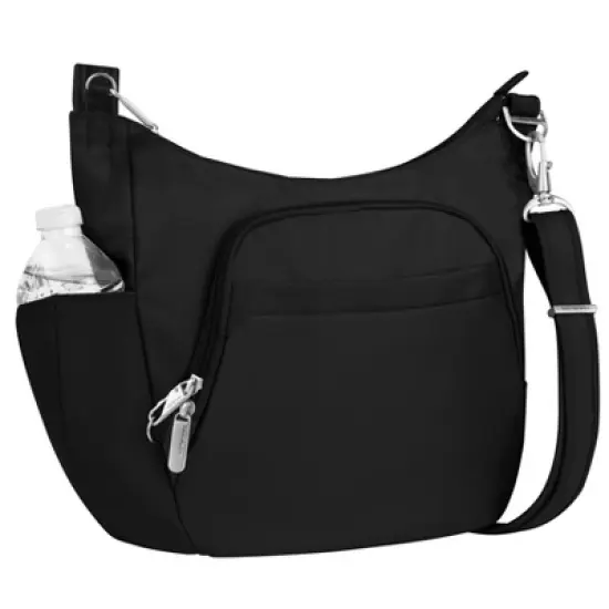 Travelon RFID Anti-Theft Essential Crossbody Bucket Messenger Bag image {7}