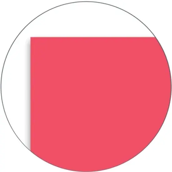 Exact Color Copy Paper, 8-1/2 x 11 Inches, 20 lb, Bright Red, 500 Sheets image {1}