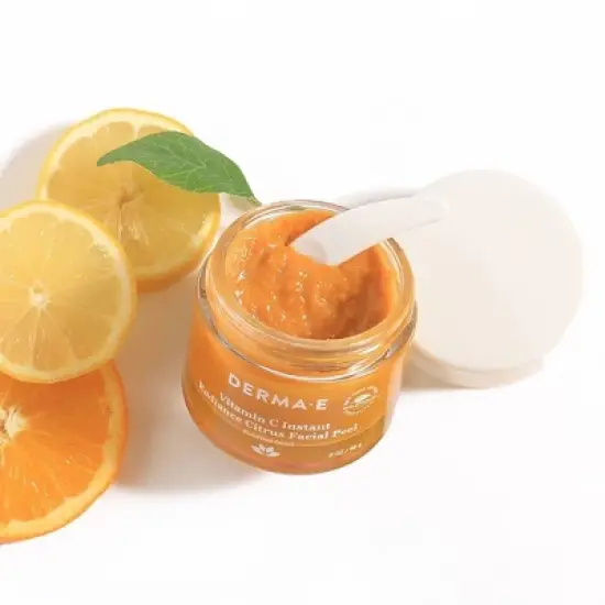 derma e Vitamin C Instant Radiance Citrus Facial Peel - 2oz image {4}