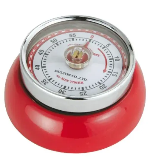 Zassenhaus Magnetic Retro 60 Minute Kitchen Timer, 2.75-Inch image {15}