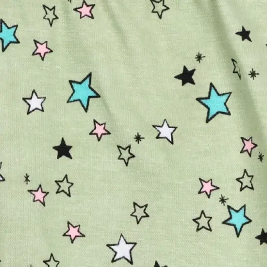 Star Wars The Mandalorian Baby Yoda Little Girls Fleece Hoodie & Leggings Set Pink  image {4}