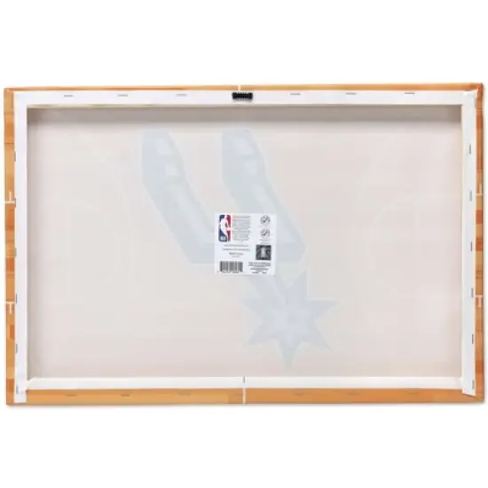 NBA San Antonio Spurs Court Canvas Wall Sign image {2}