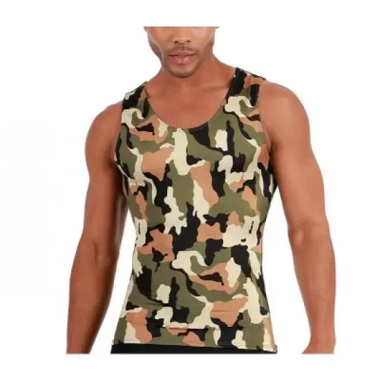 Insta Slim USA Camo Activewear Muscle Tank 3MAT001 image {4}