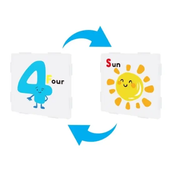 Picasso Tiles Click-In Magnetic Tile 42pc Building Set image {3}