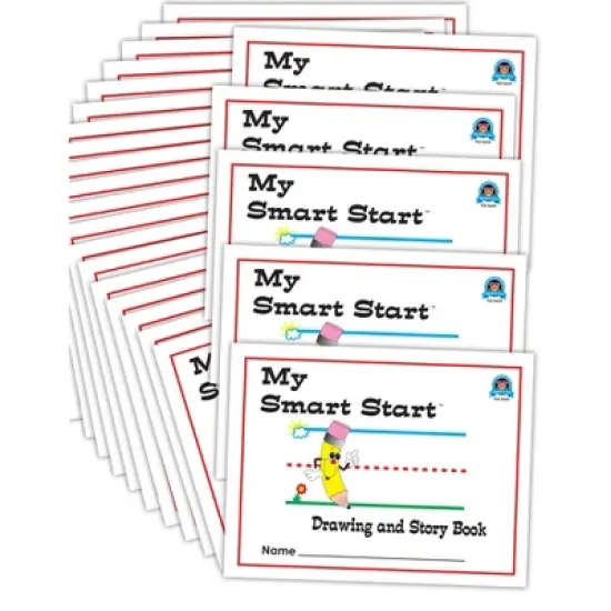 Teacher Created Resources&reg; Smart Start Drawing & Story Book K-1 Journals, Class Pack of 24 image {1}