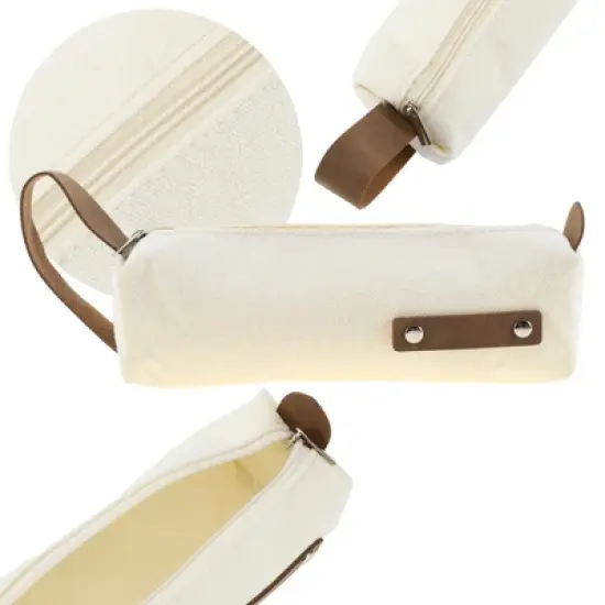 Unique Bargains Canvas Pencil Case image {2}