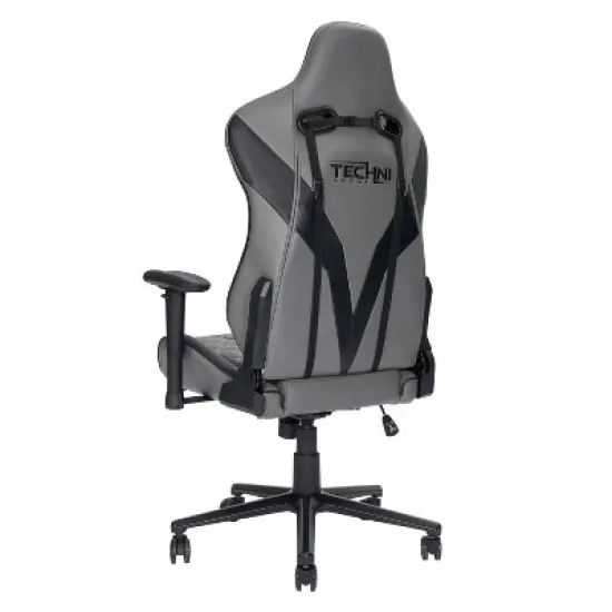 Ergonomic Gaming Chair Gray - Techni Sport image {8}