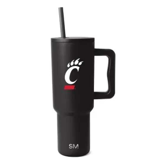 NCAA Cincinnati Bearcats Simple Modern Trek Tumbler - 40oz image {3}