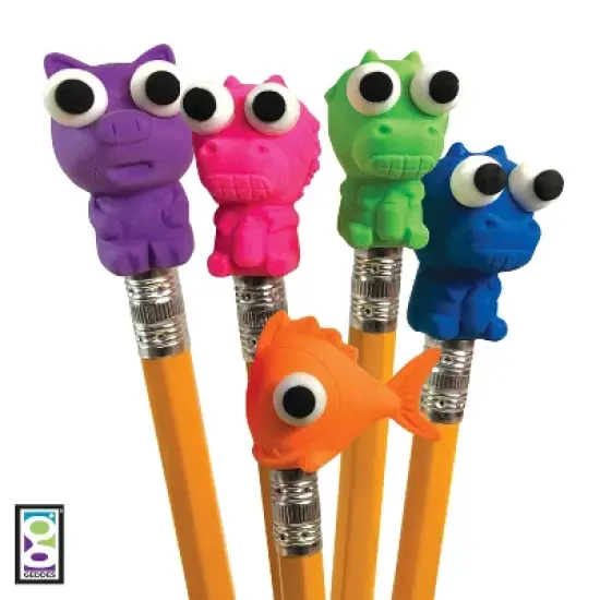 Geddes Here's Looking At You Eraser Toppers - 50 per bag image {3}