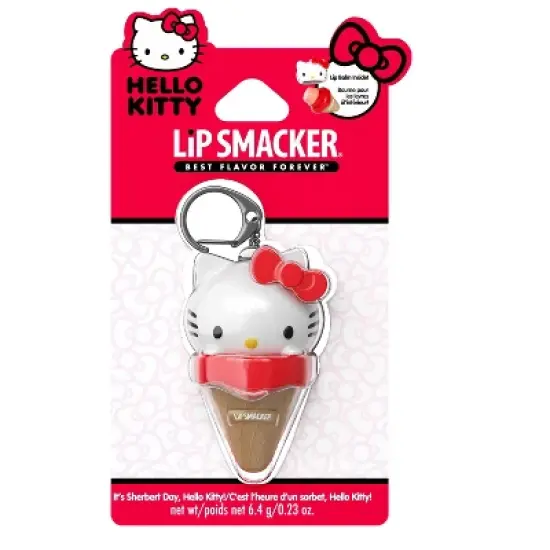 Lip Smacker Hello Kitty Ice Cream Cone Lip Balm - It's Sherbert Day Hello Kitty! - 0.23oz image {4}