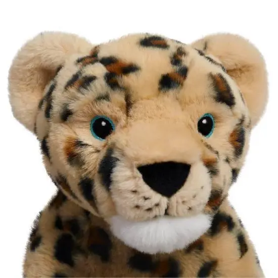 FAO Schwarz 10" Planet Love Recycled Bottle Amur Leopard Toy Plush image {6}