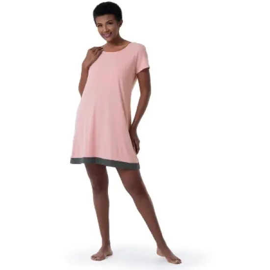 Fruit of the Loom Women's and Plus Breathable Short Sleeve Sleepshirt image {6}