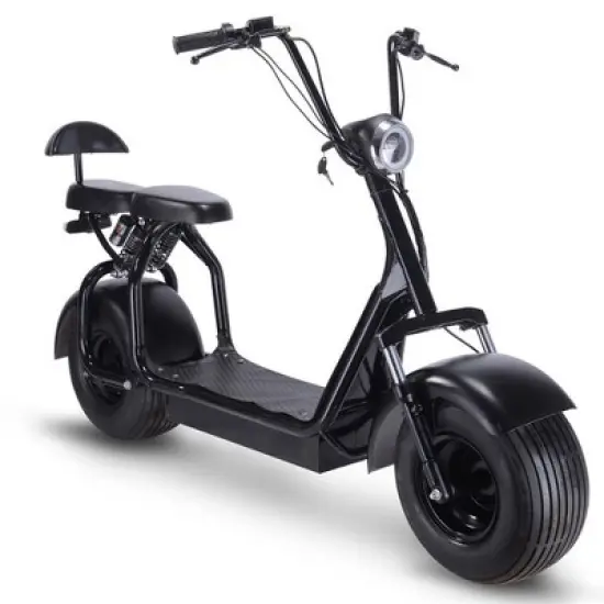 MotoTec Knockout 60v 1000w Electric Scooter Black image {6}