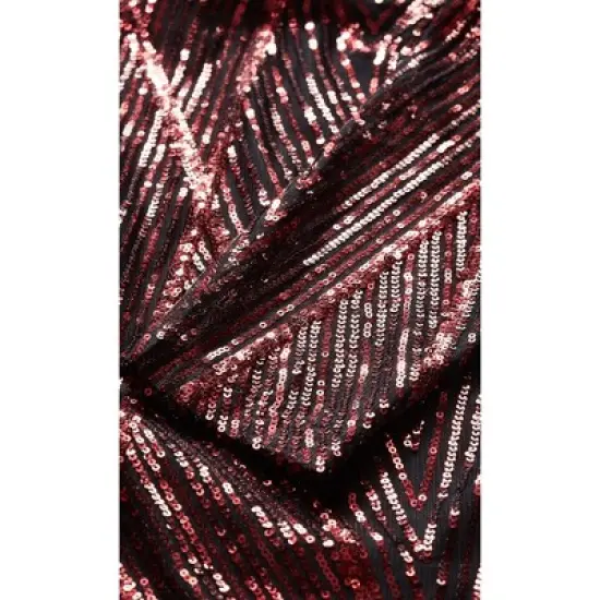 Women's Plus Size Micah Sequin Dress - Ruby | CITY CHIC image {5}